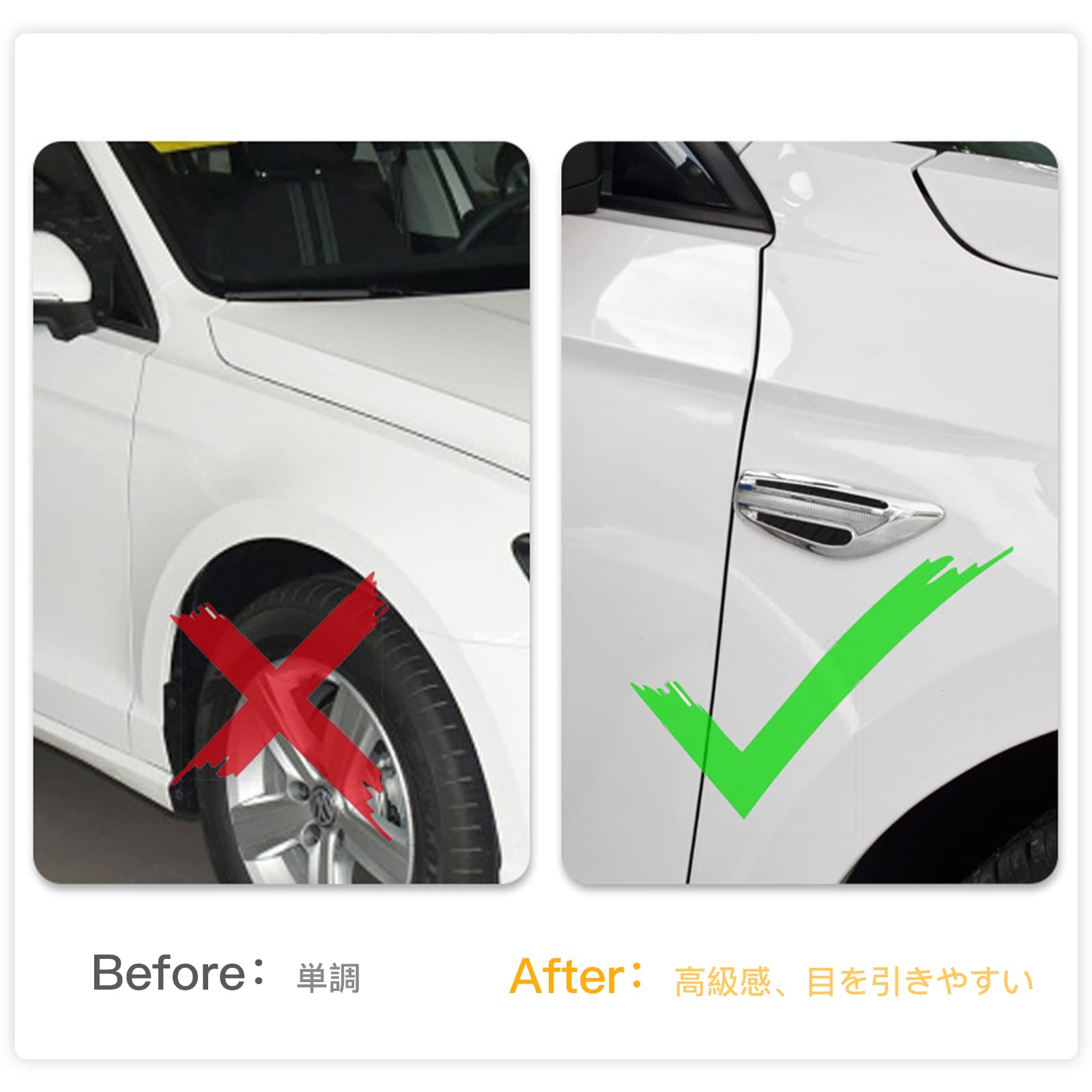 Amazon.co.jp: GZRUICA サイドマーカー 流れるウインカー LED